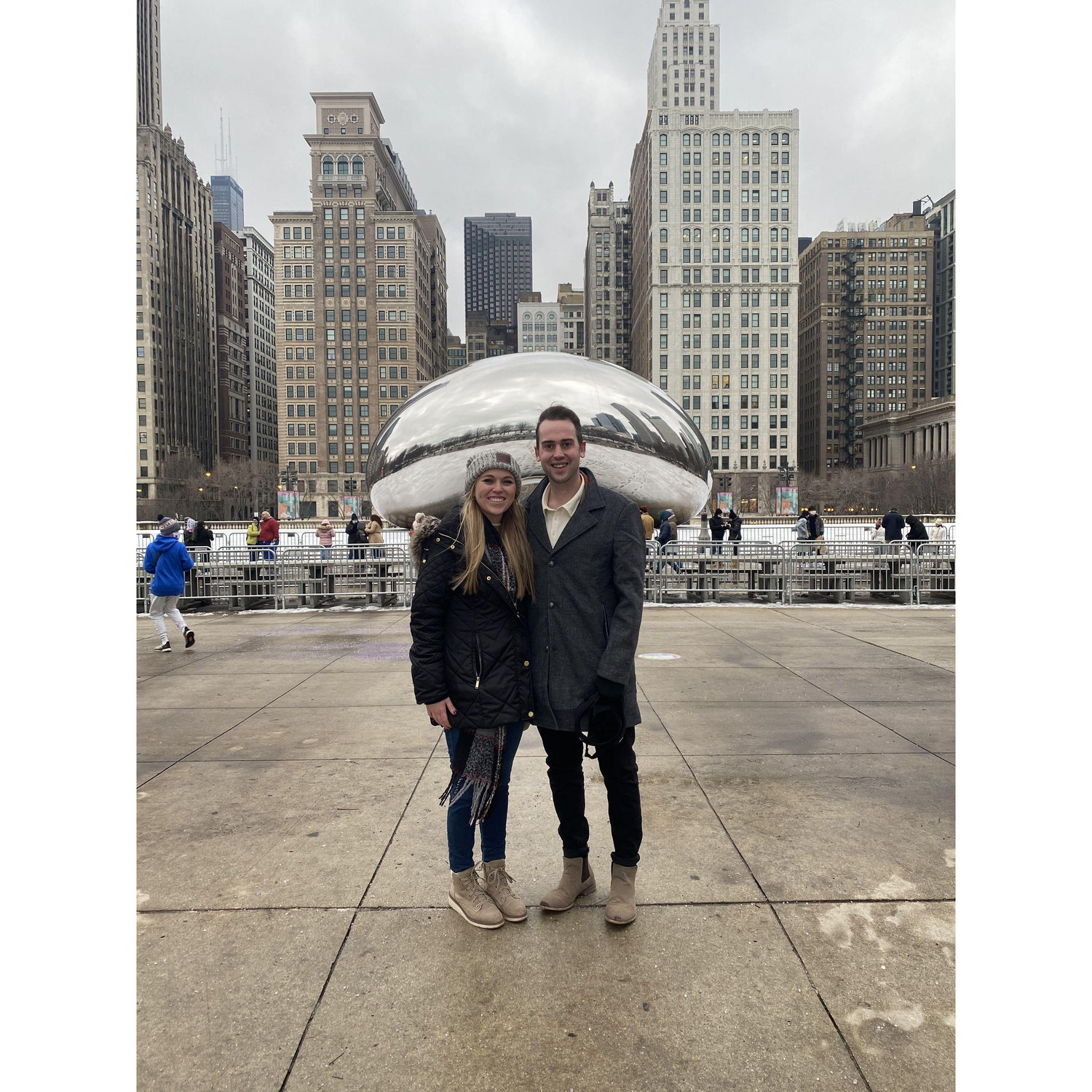 Lauren's first trip back home to Chicago with Mike over NYE