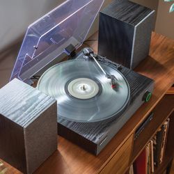 Crosley, Zane Record Player With Speakers | Zola