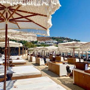 Beach Club in Mykonos