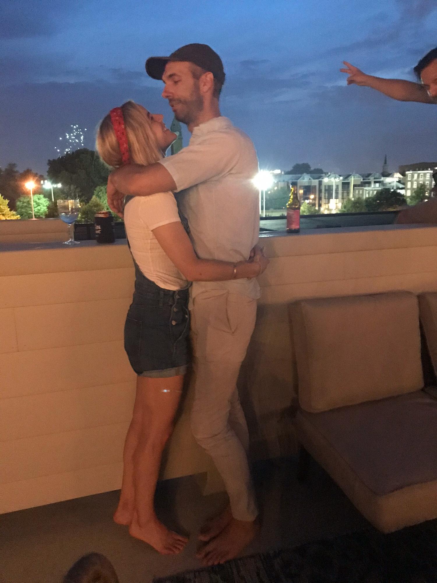 Seeing fireworks, July 4th, 2019