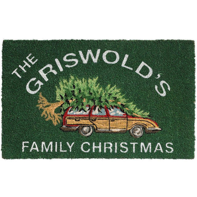 National Lampoon's Christmas Vacation™ Doormat, 22" x 36", Green Multi