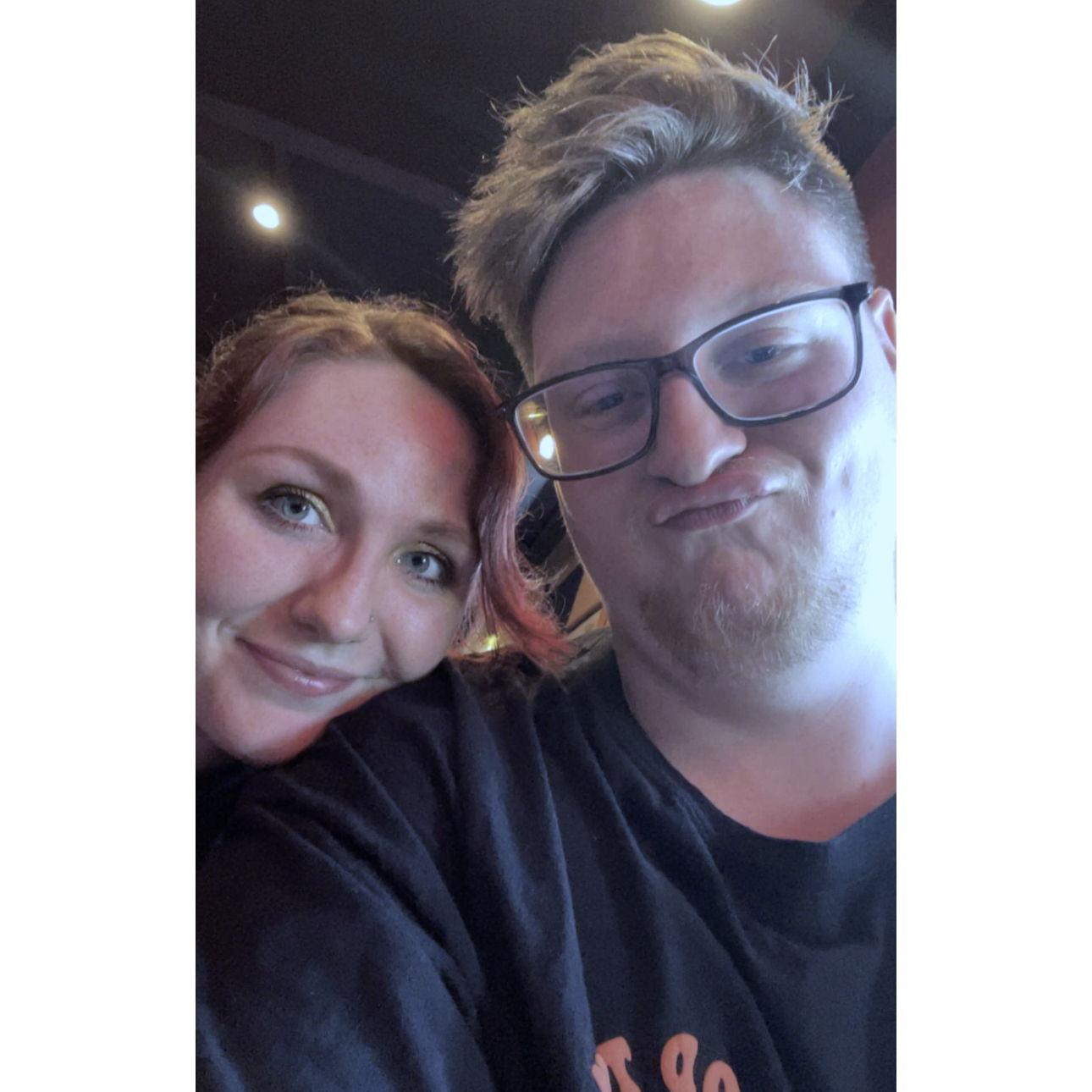 One of our first pictures together