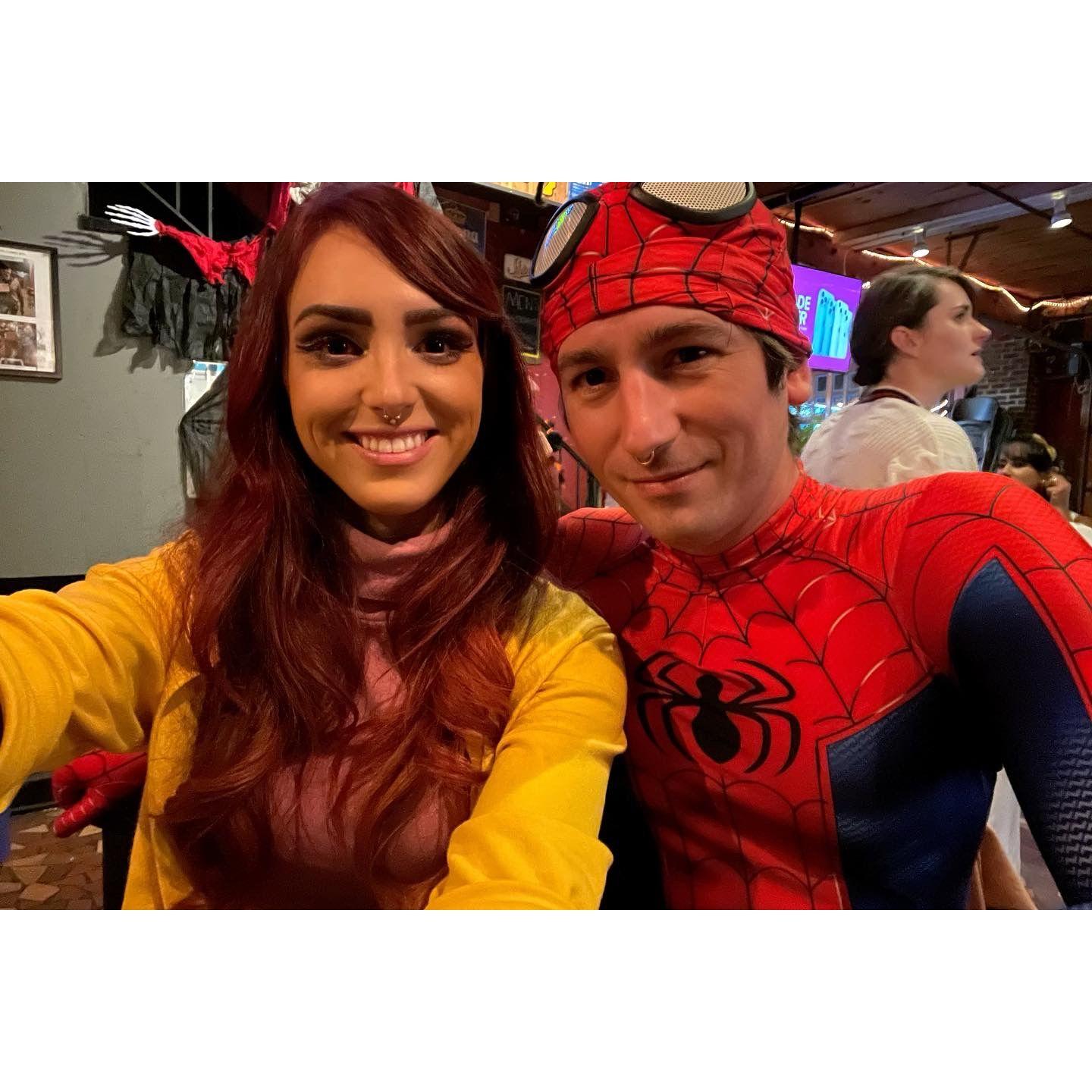 Spiderman found his MJ. Halloween 2022