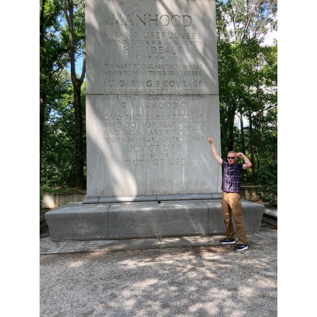 Manhood (on the sign)! "Not just on the sign..." ~ TR