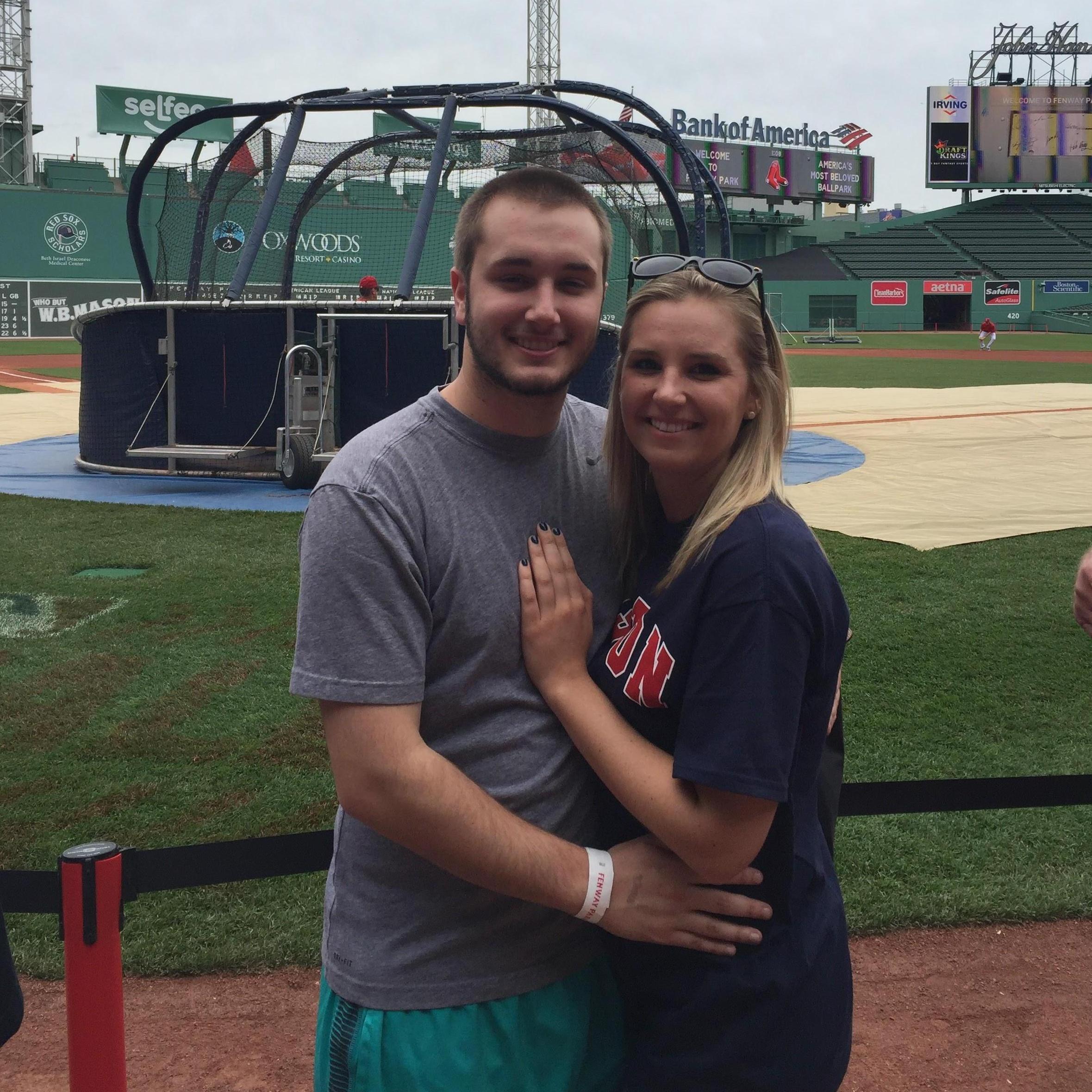 We went on a family vacation with the Knoeppel's to Boston. We got a tour of the Fenway Park!
