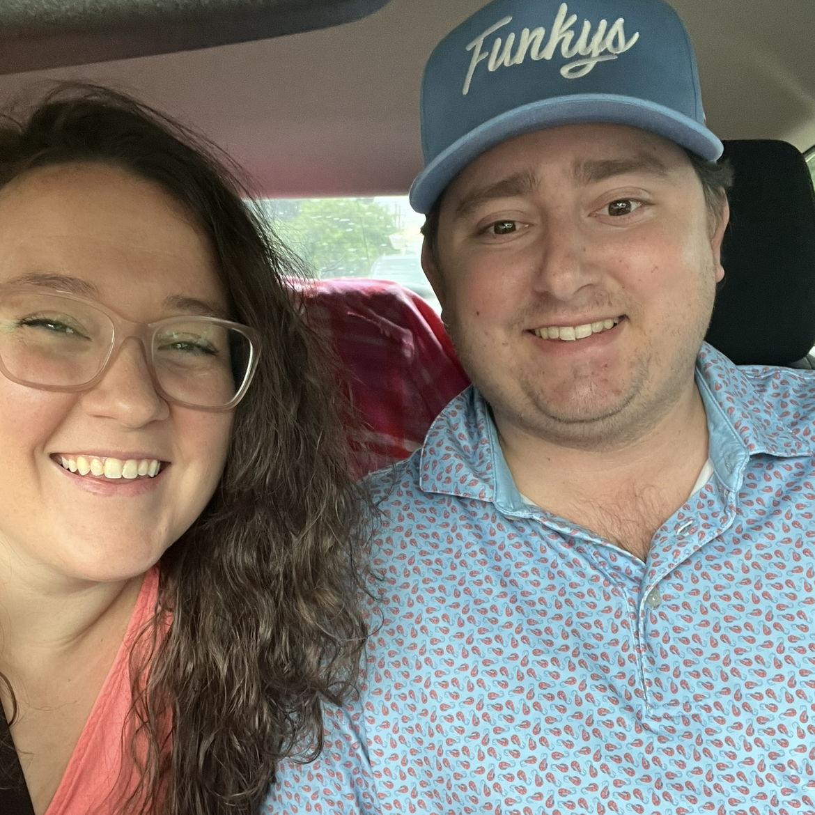 Dallas date selfie.