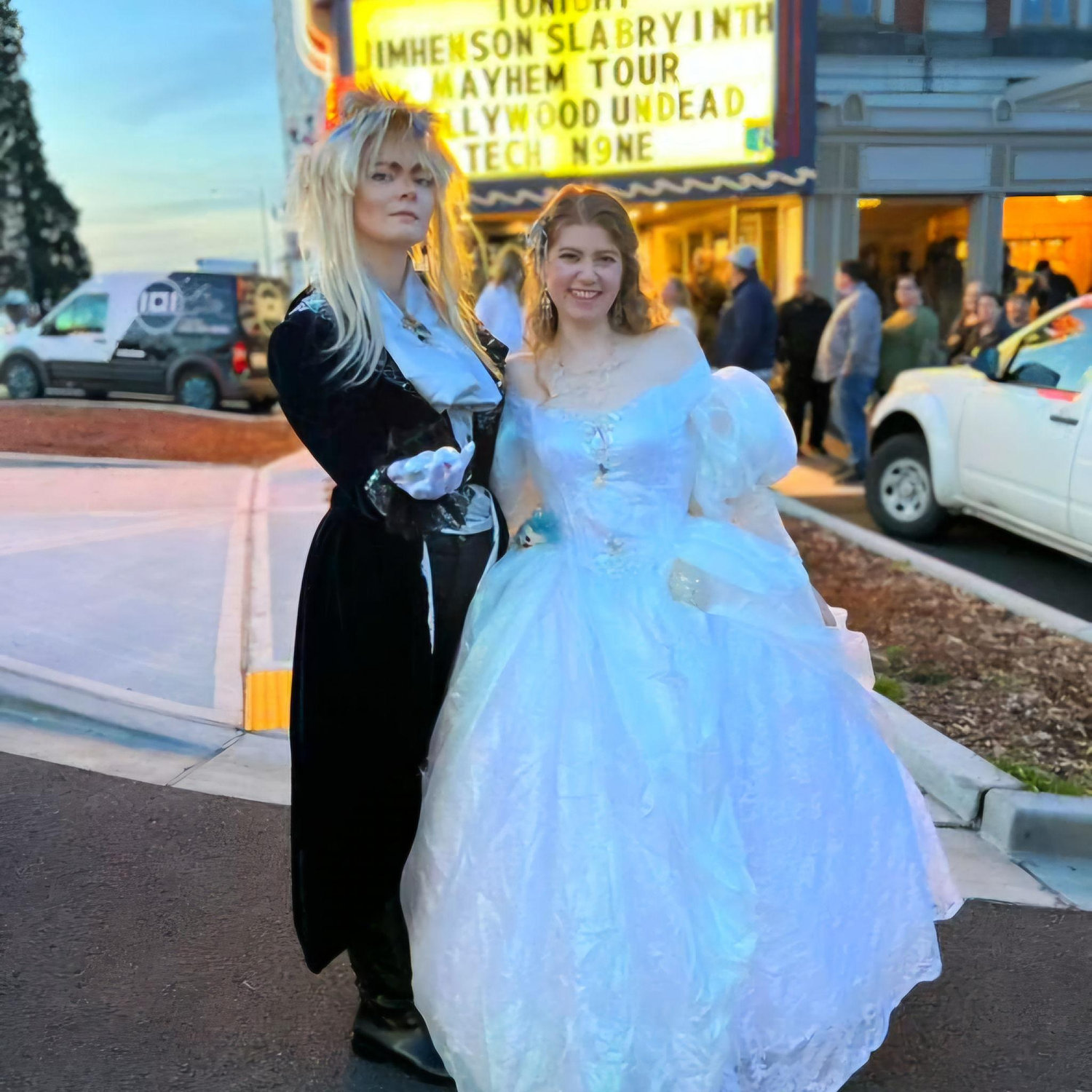 We won the Labyrinth costume contest!