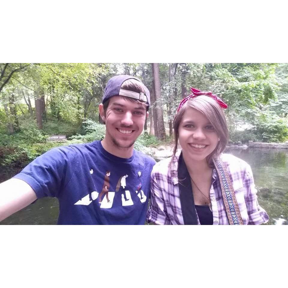 Our first camping trip at Viento State Park, Oregon. June 2015
