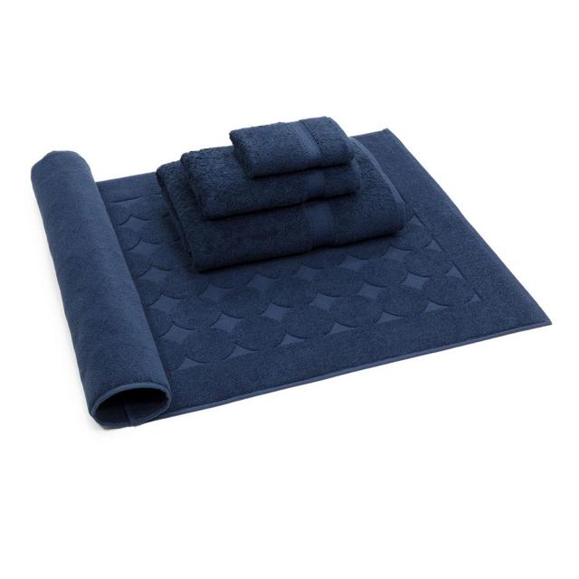 4pc Sinemis Turkish Bath Set Navy - Linum Home Textiles