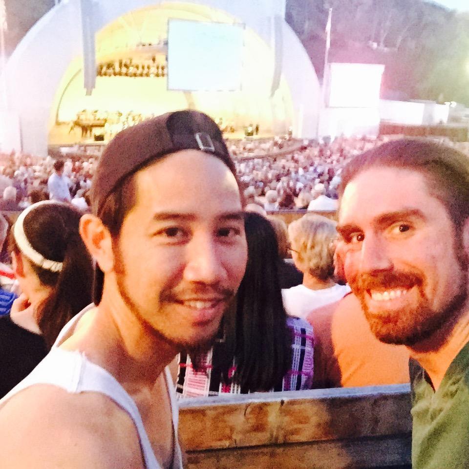 Our First Hollywood Bowl Concert Together
The Music of Tan Dun
Arbel took Eric for his birthday (August 2015)