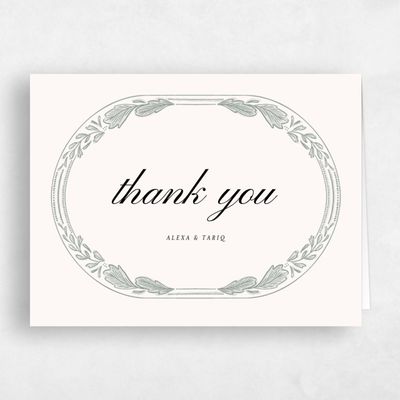 Green Wedding Thank You - Duluth Landscape