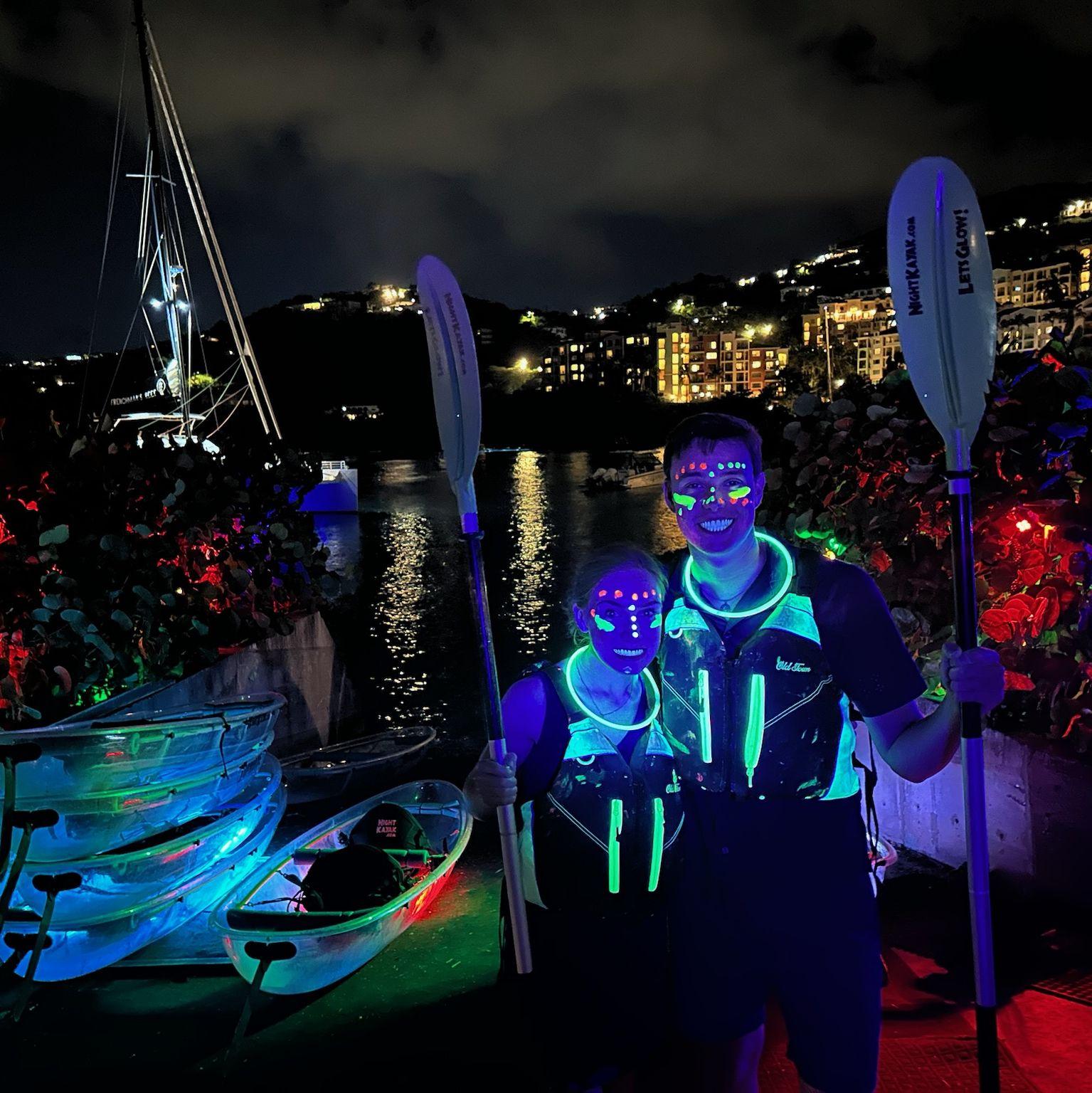 Glow-in-the-Dark kayaking!