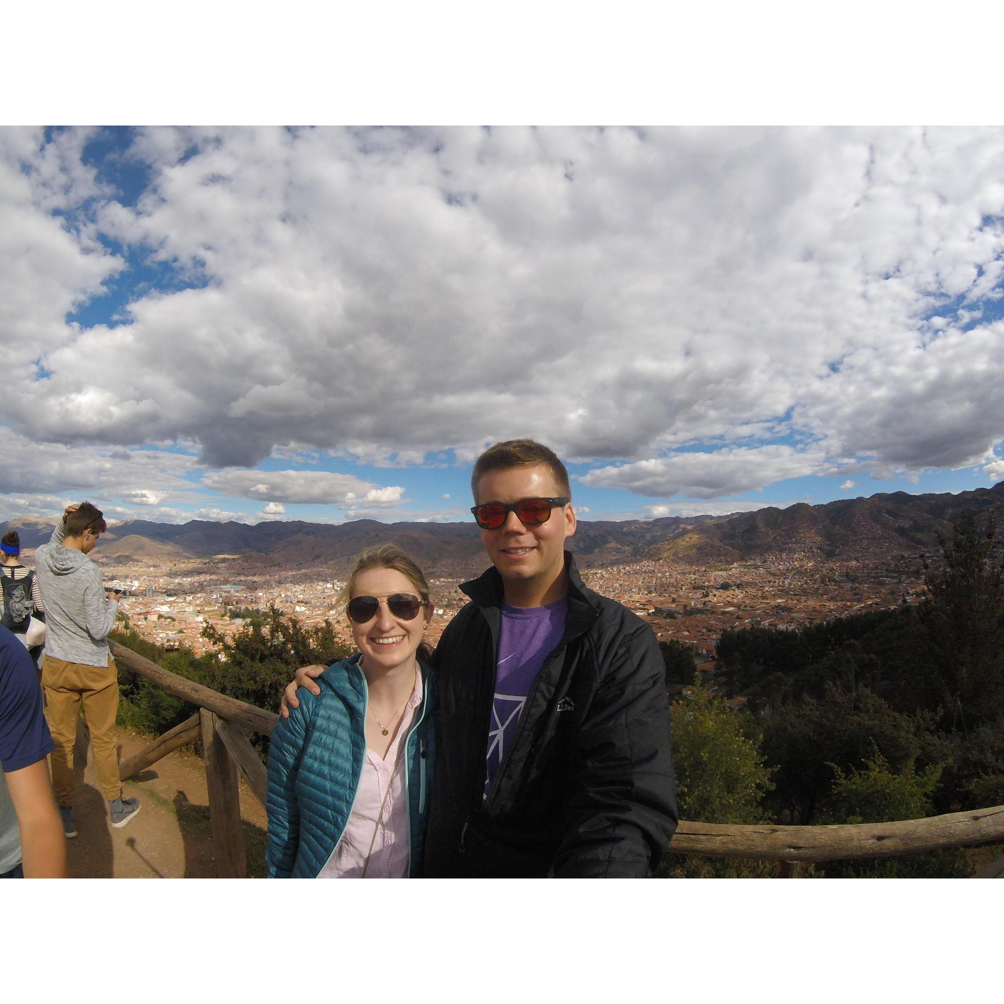 July 2017 - Overlooking Cusco, Peru.