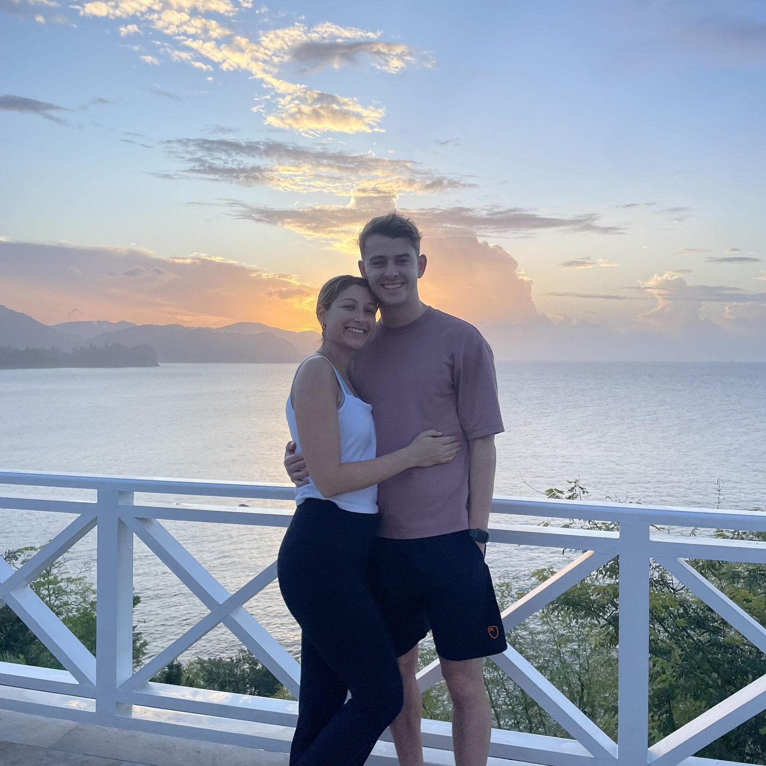Sunset in Blanchisseuse
