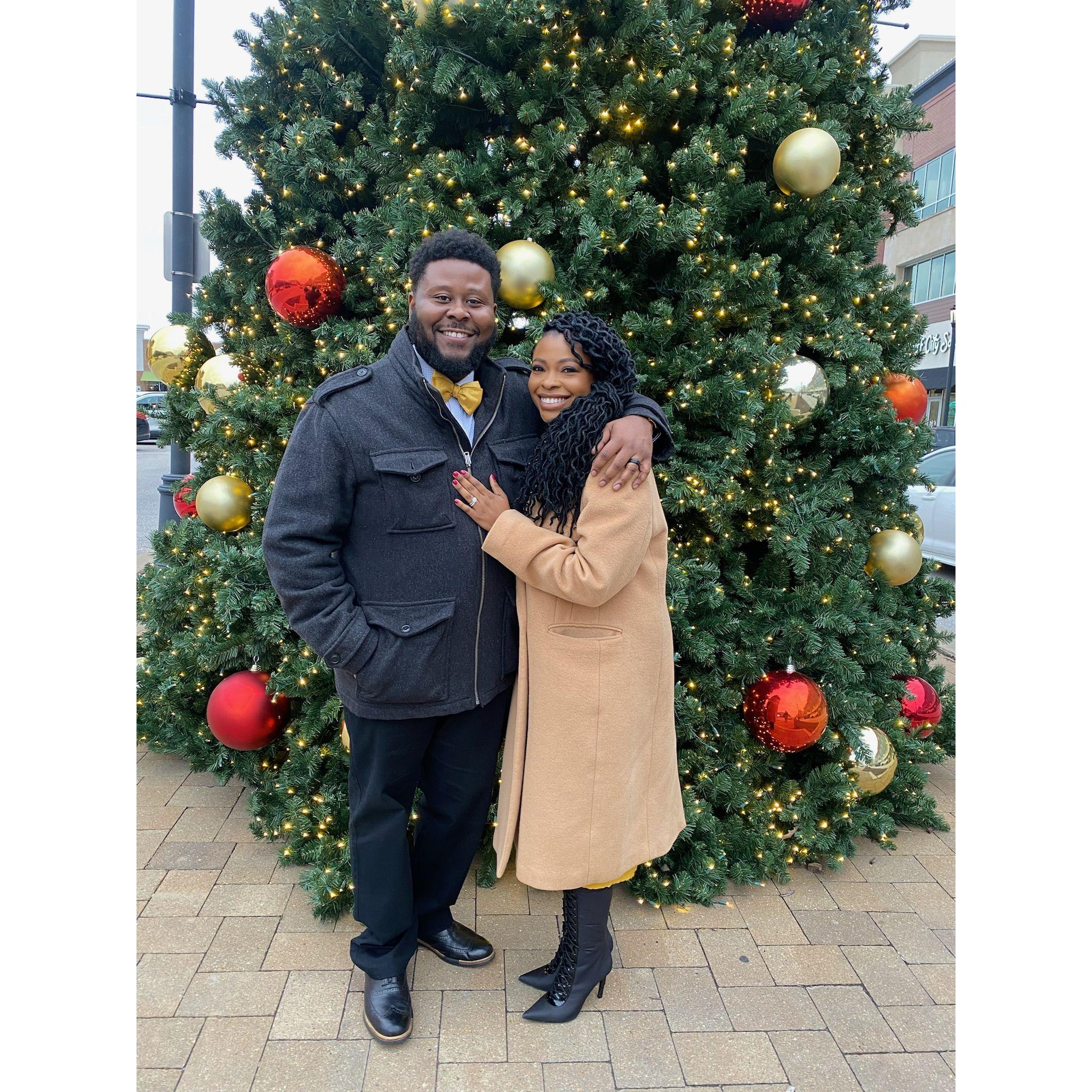 Happily ever after with the holiday spirit still with us!