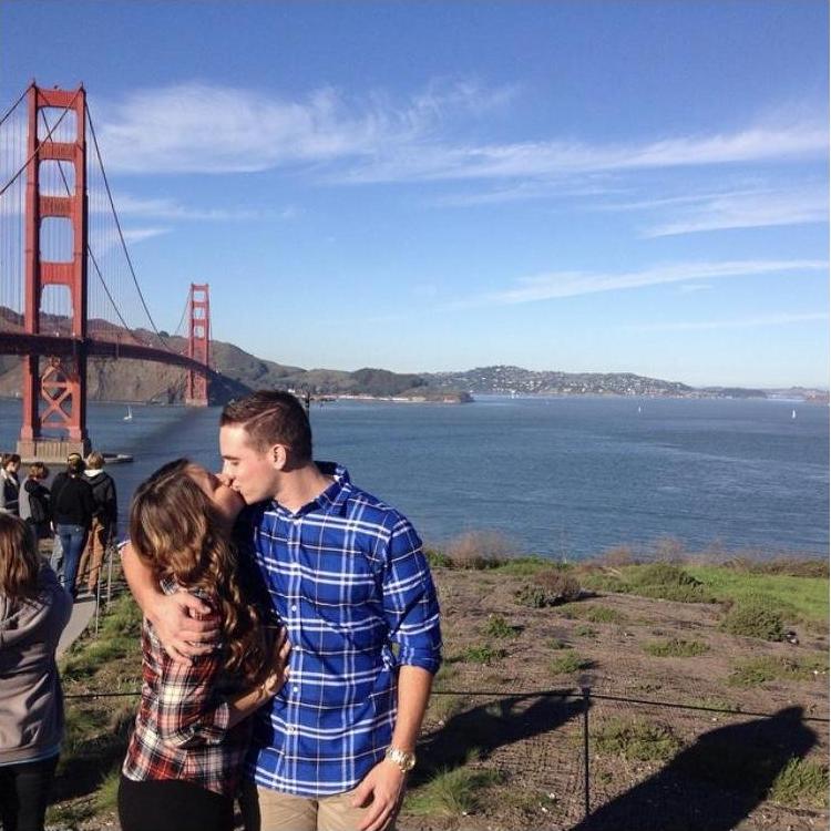 First trip to San Francisco together Dec. 2014