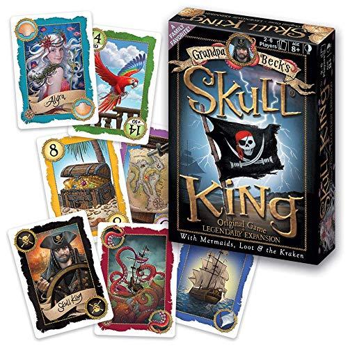 Grandpa Beck's Games Skull King - The Ultimate Pirate Trick Taking Game | from The Creators of Cover Your Assets & Cover Your Kingdom | 2-6 Players 8+