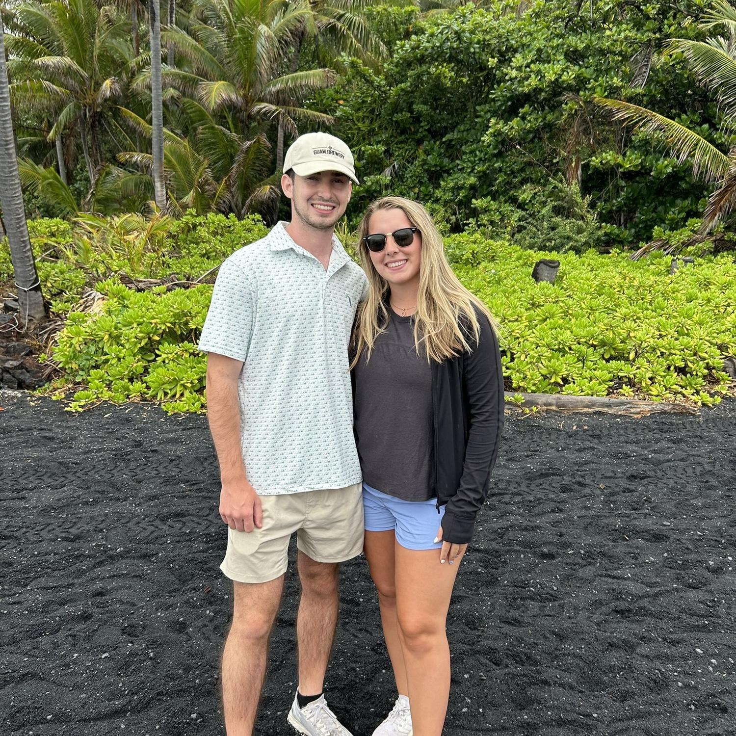 Black sanded Beach