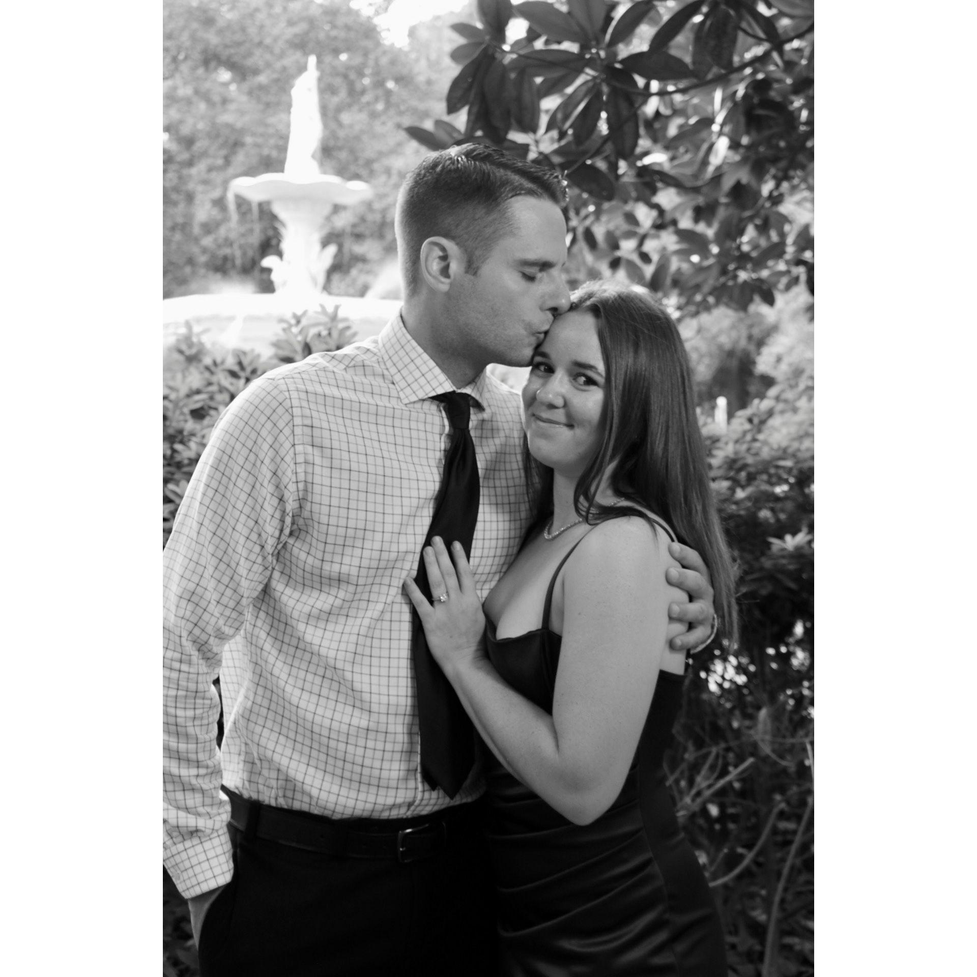 I love forehead kisses