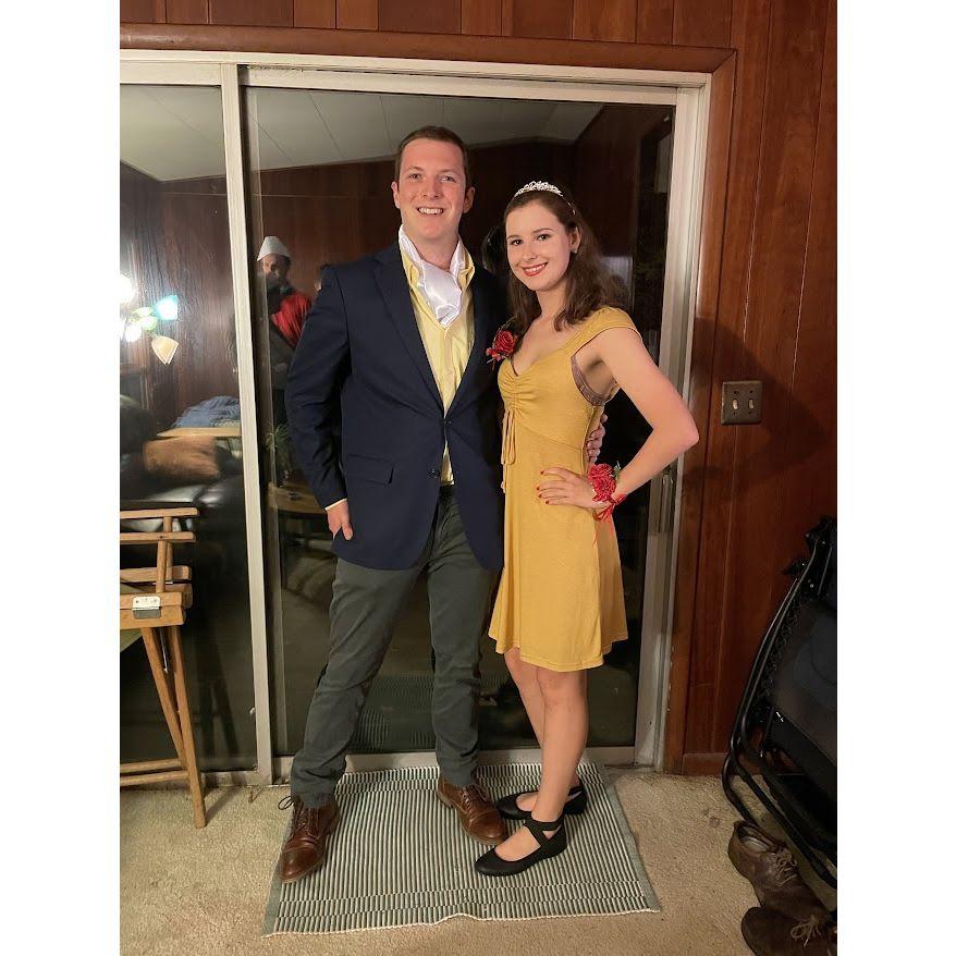 Belle & The Beast (in human form)