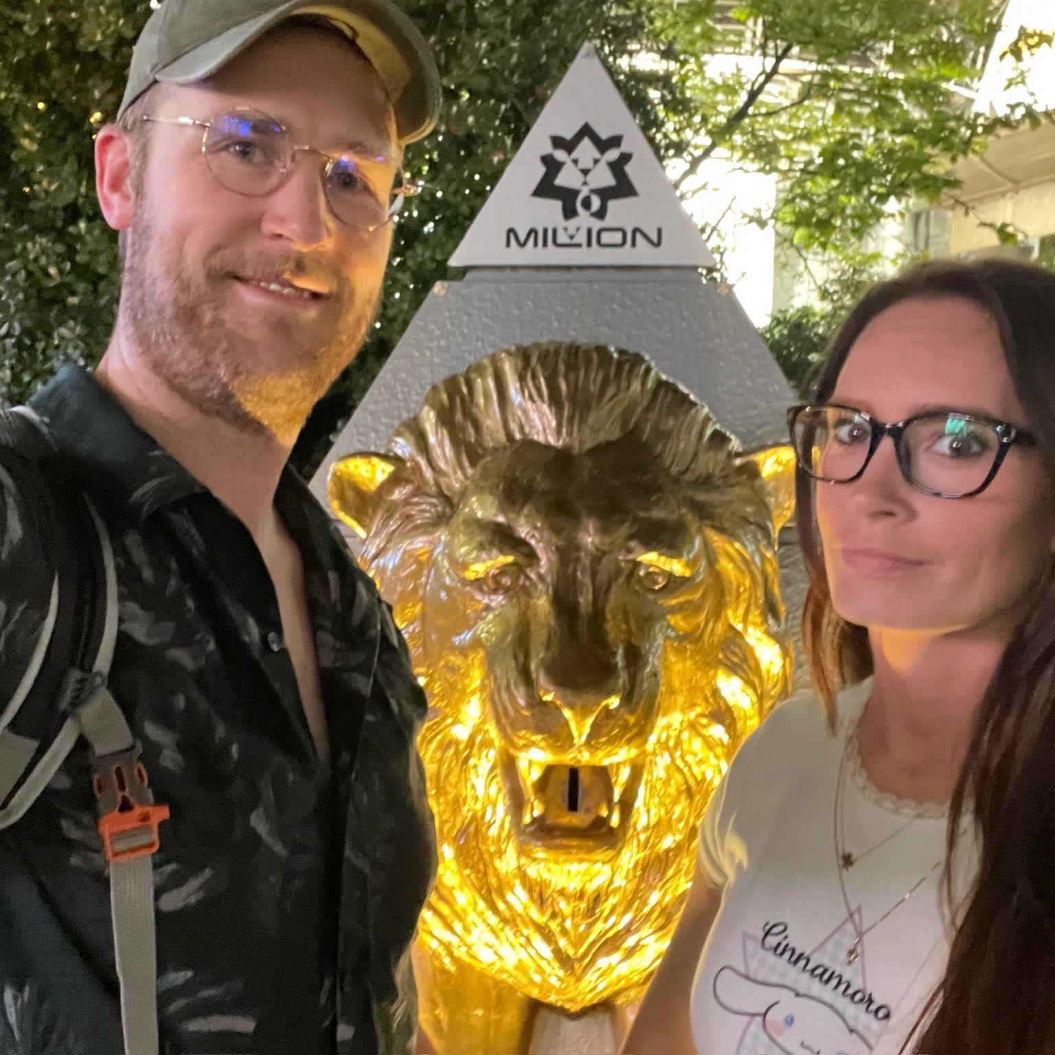 Be sure to ask Tom about the incredible adventure to find this lion (ask Megan for an alternate version)