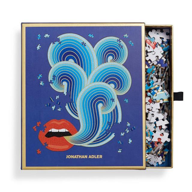 Lips Shaped Puzzle