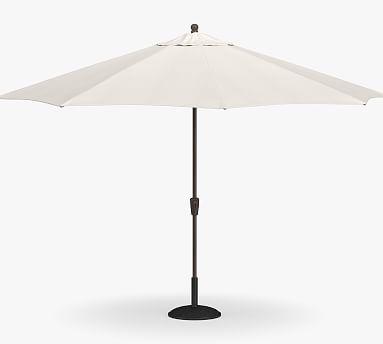 11' Round Outdoor Umbrella – Rustproof Aluminum Frame​, Bronze
