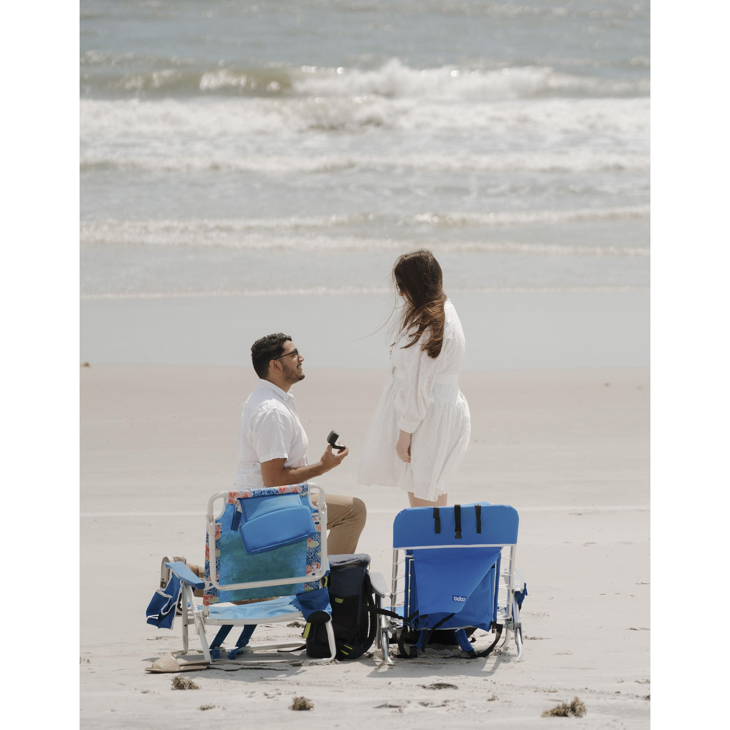May 3, 2025 - He popped the question!