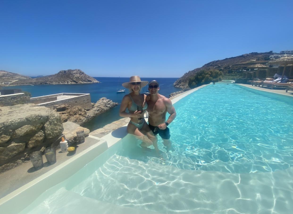 The calm of Mykonos