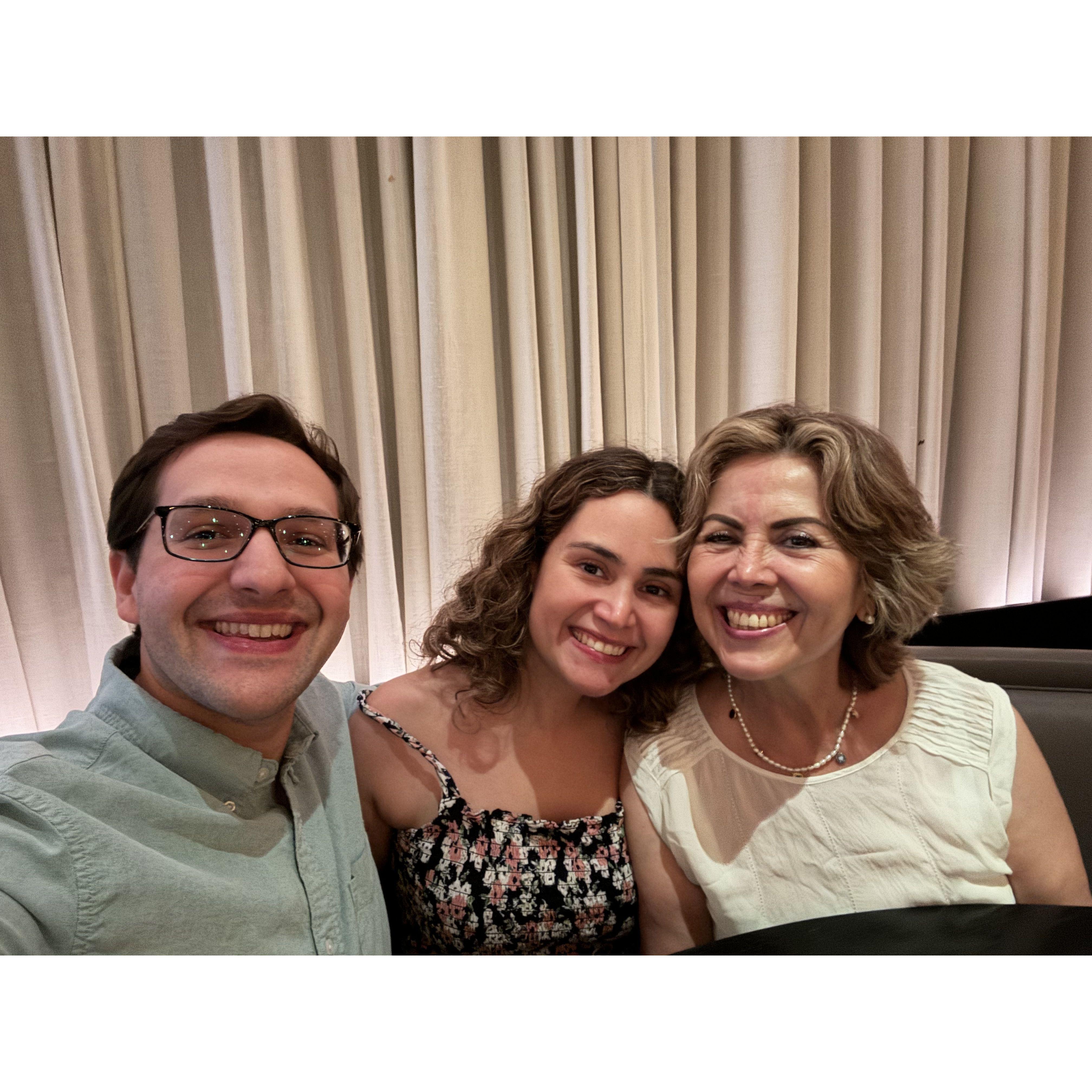 Birthday dinner for Fer's mother Maria