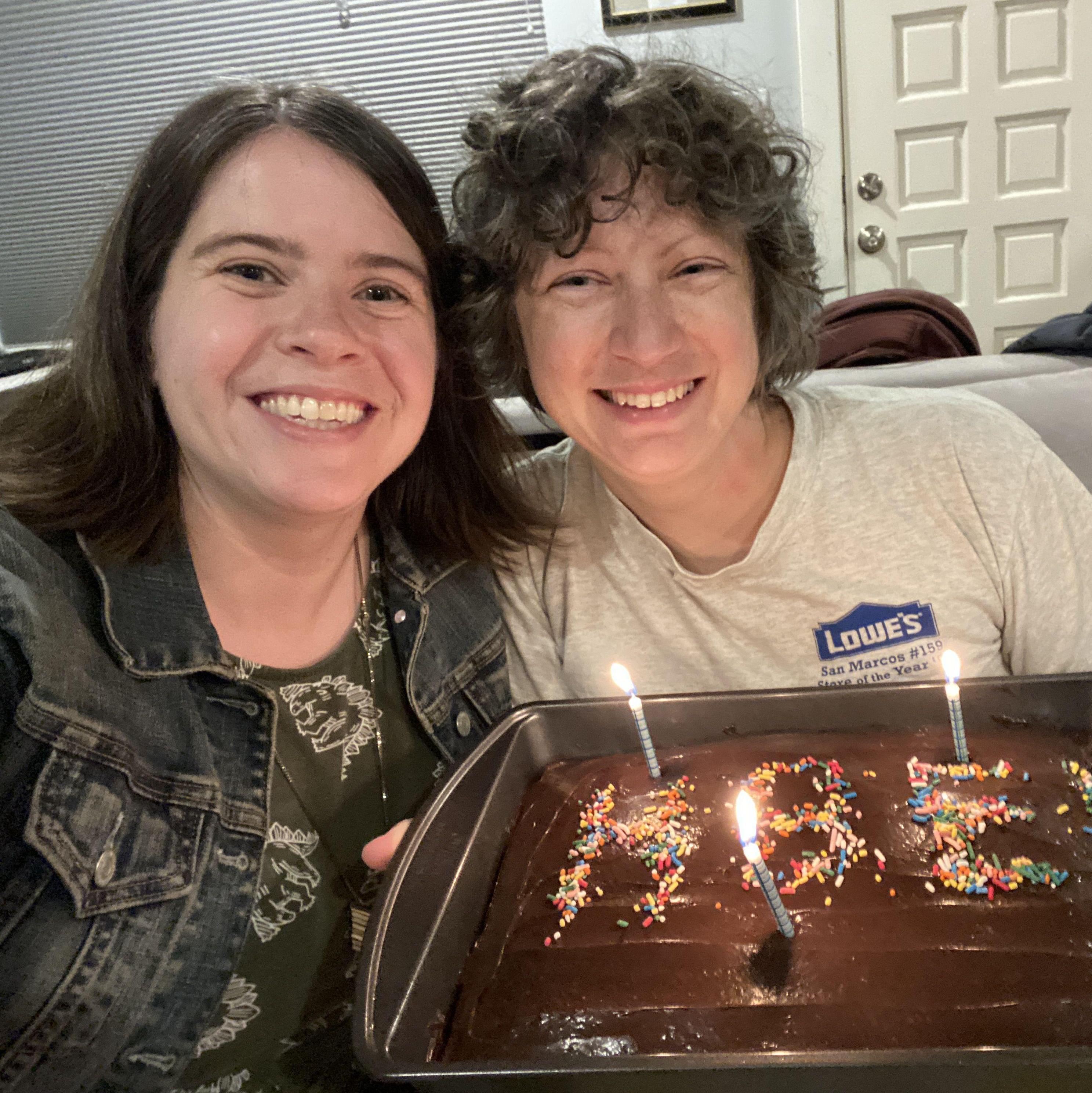 Elise's only birthday desire is yellow cake with chocolate frosting