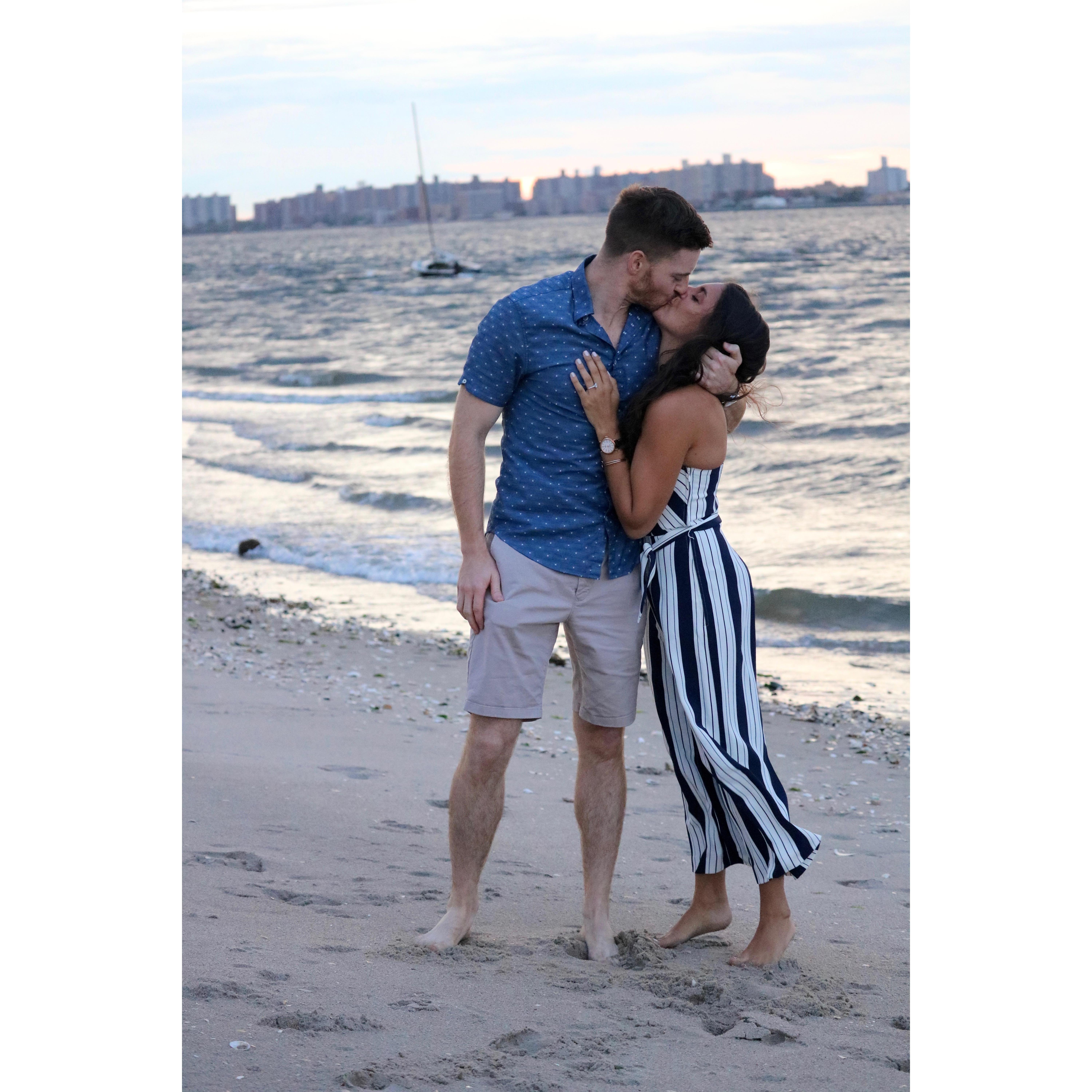 Engagement in Breezy Point - August 2018