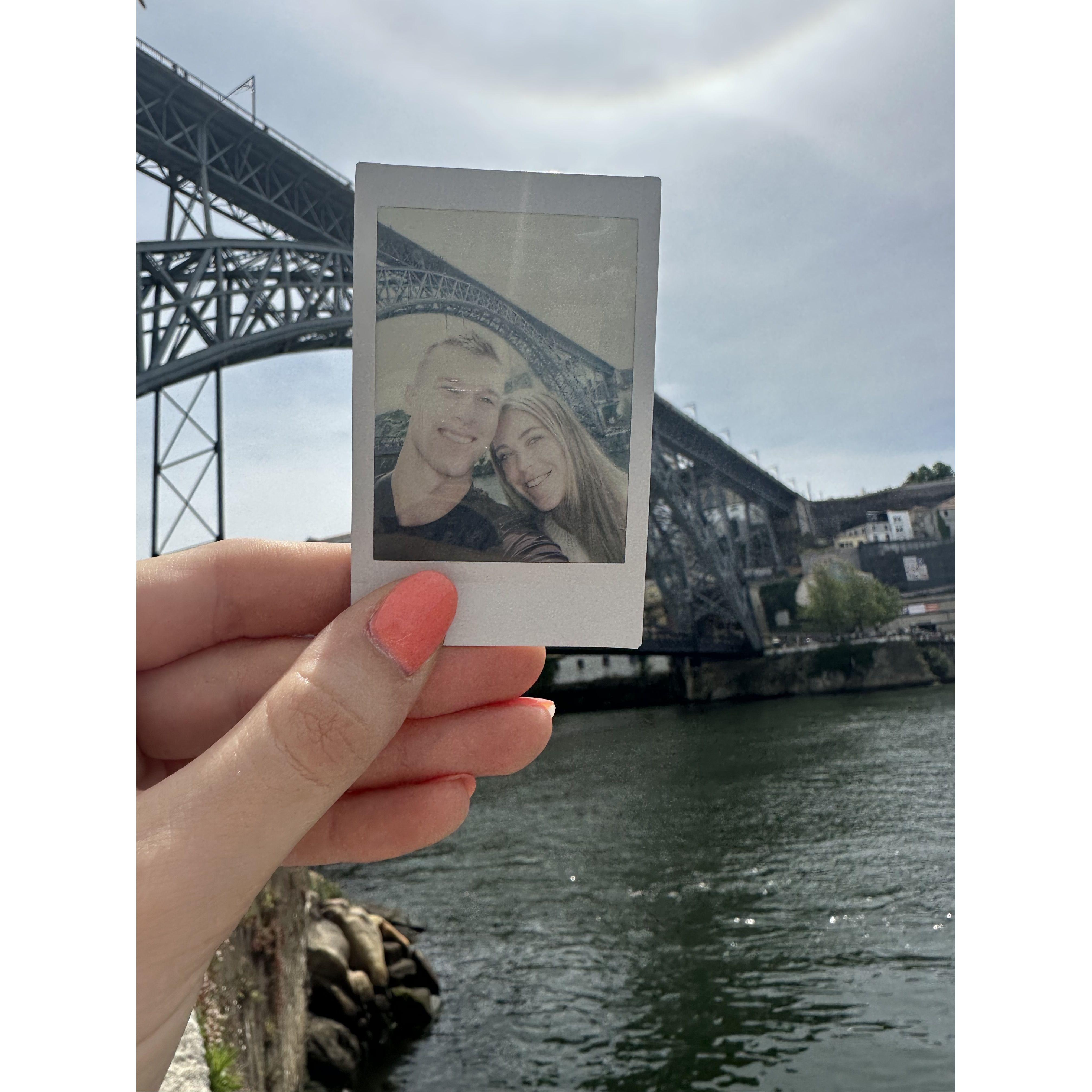 Jarid's first trip to Europe involved many bridges!