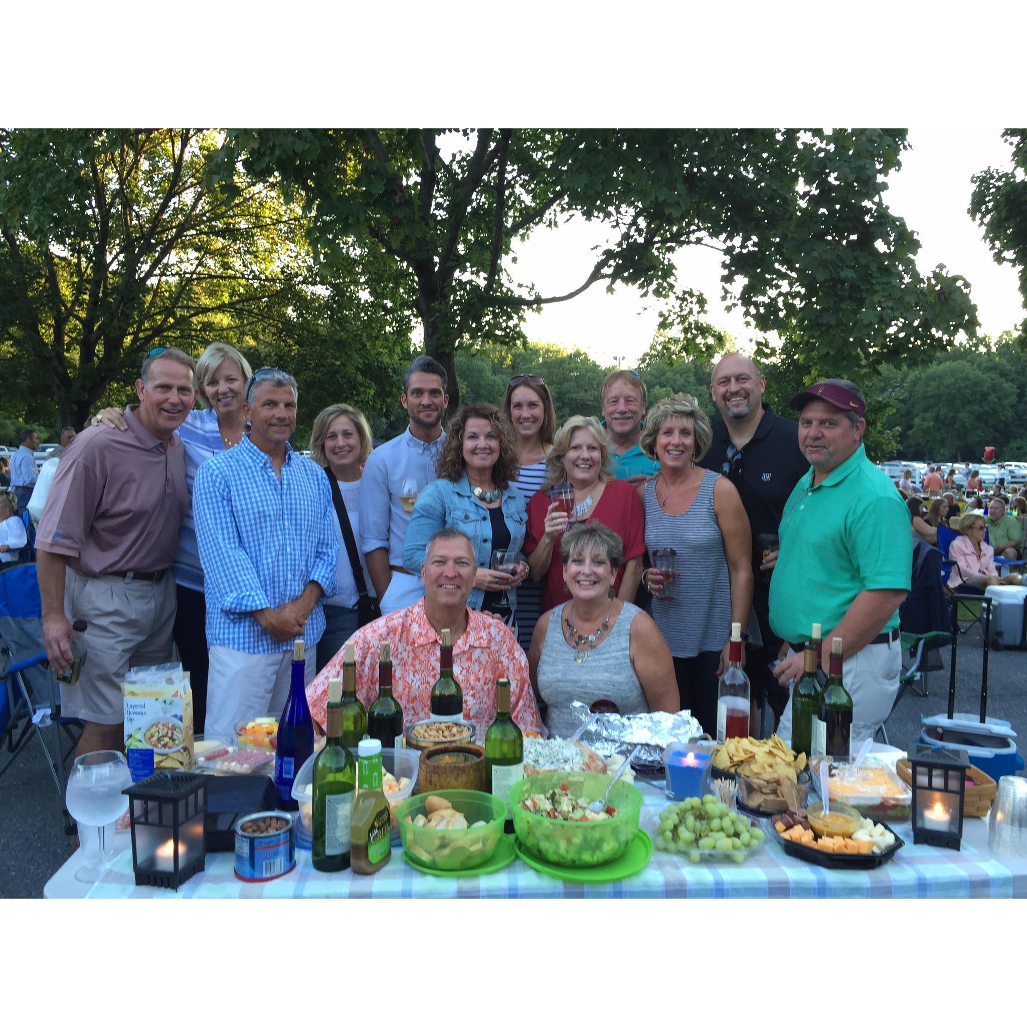 The Zimmer crew at Nissley Vineyards