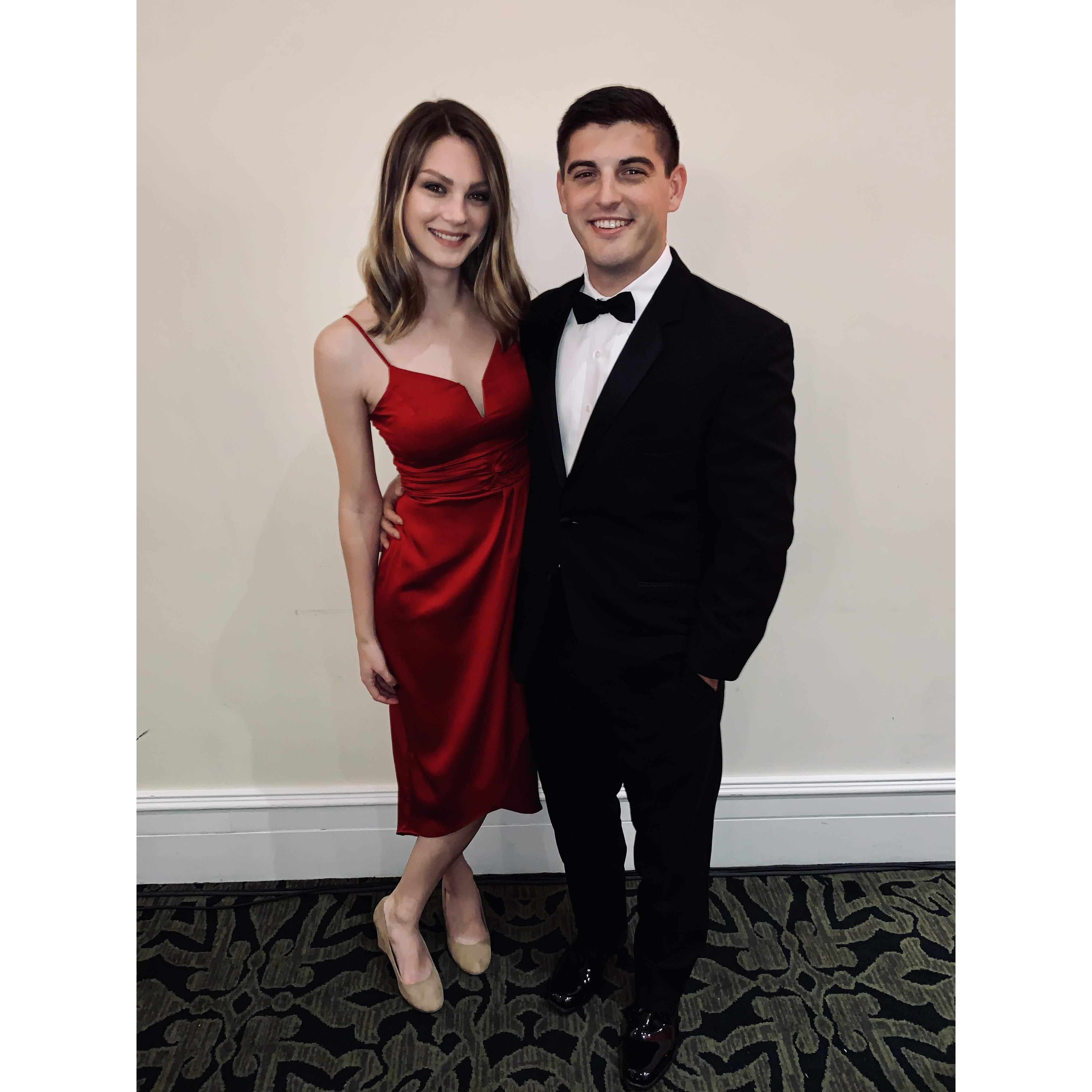 We dress up nice sometimes - Football Gala 2019