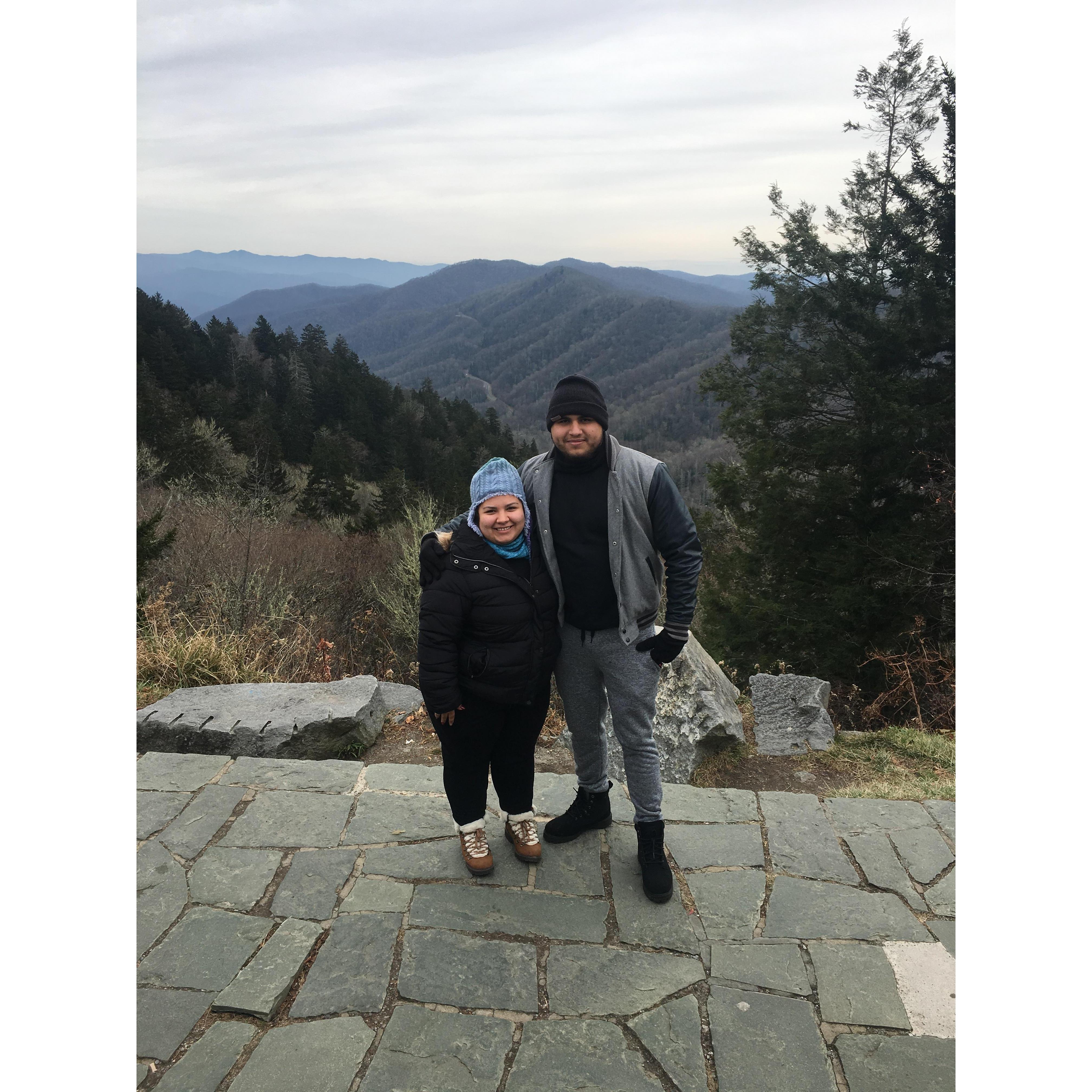 Our first time in the smoky mountains