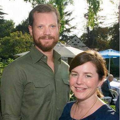 At a party at the Mayor of LA's official residence