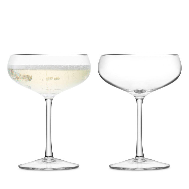 LSA Wine 7-oz. Champagne Saucer, Set of 2