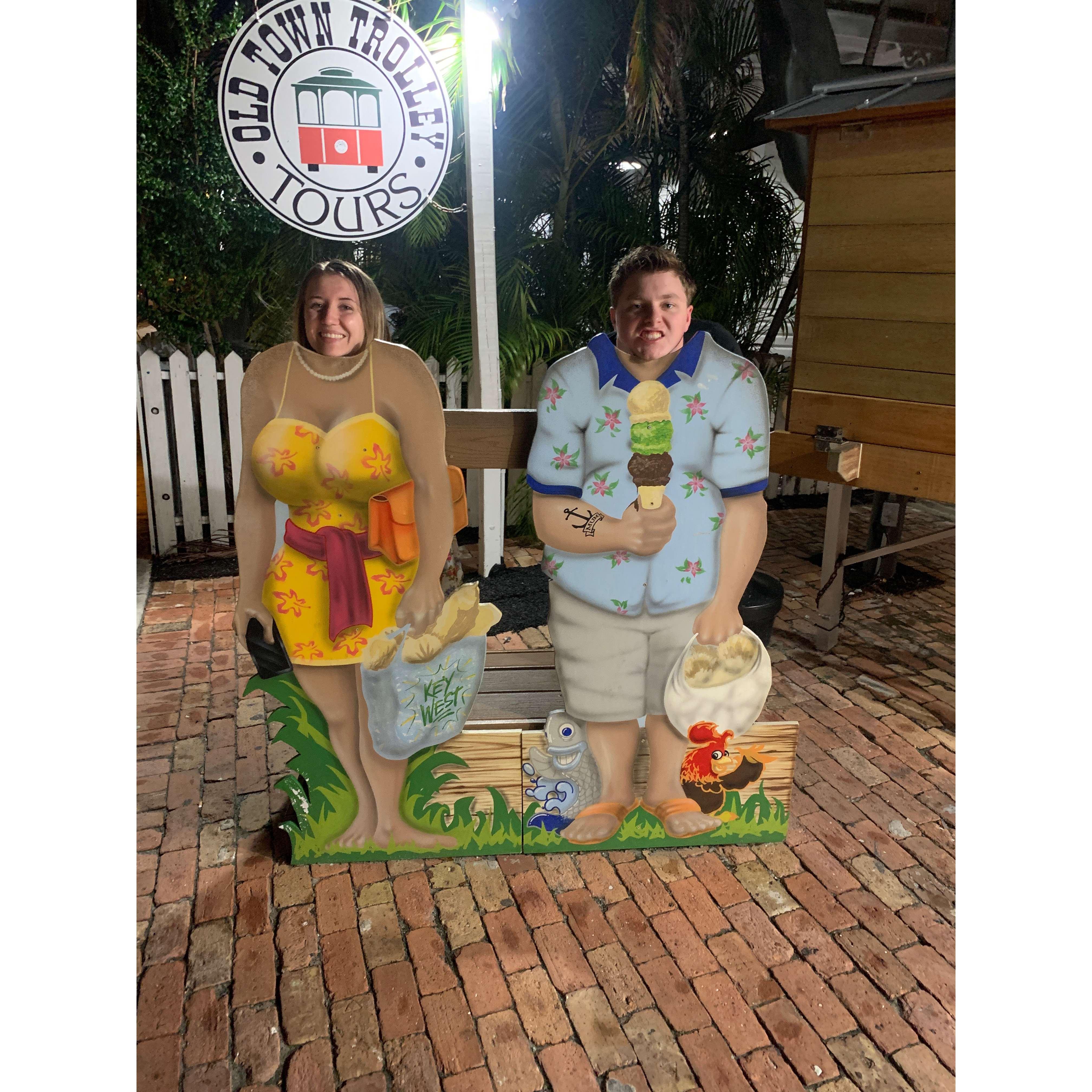 Goofing around in Key West