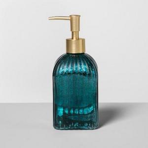 Glass Soap/Lotion Dispenser Teal Blue - Opalhouse™