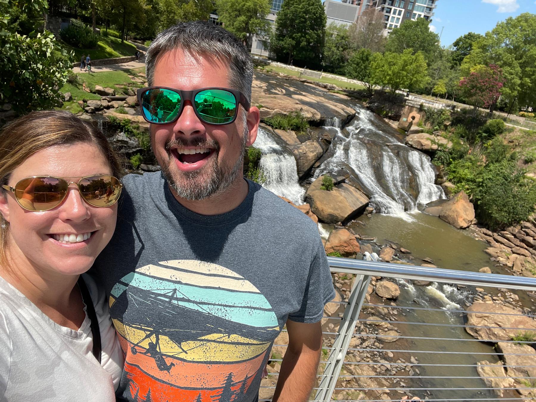 Greenville, SC for Lauren's 40th.