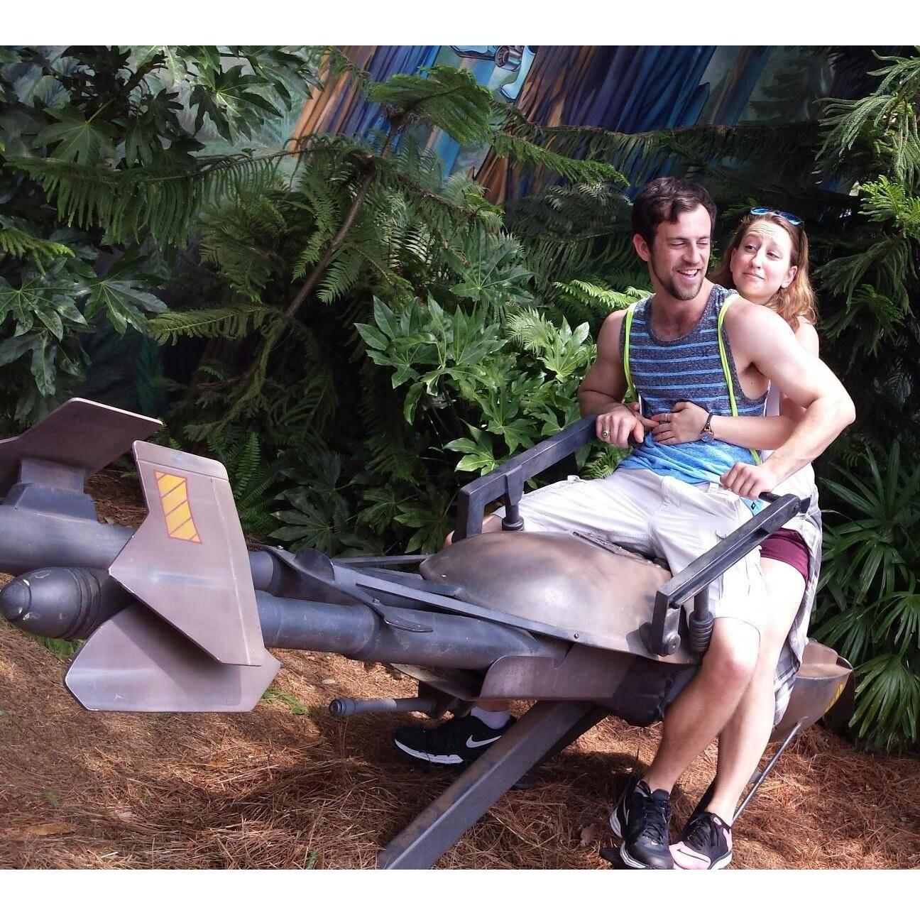 Justin's first trip to Disney World!