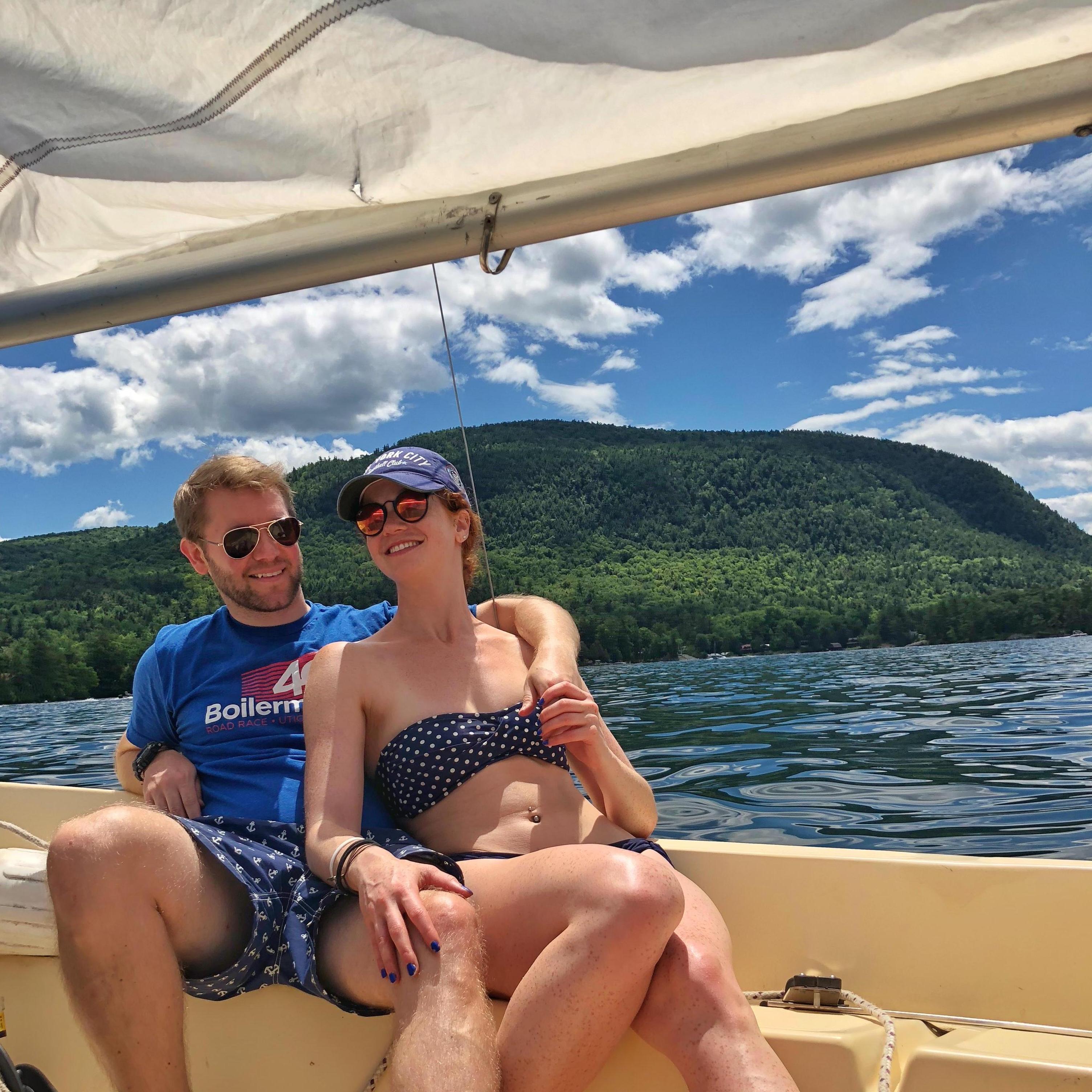 Sailing with Captain Gable.