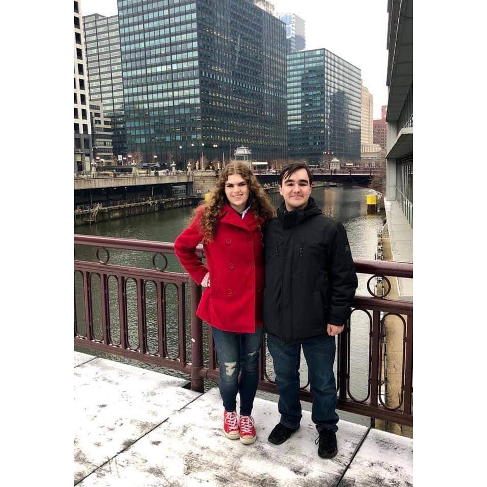 Amaya and Fam went to pick Griffin up in Chicago for the first time he came to stay in Wisconsin with us.
