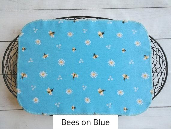 Paperless paper towels 12 10x14, Reusable paper towels, Kitchen unpaper towels, Zero waste, Bee decor