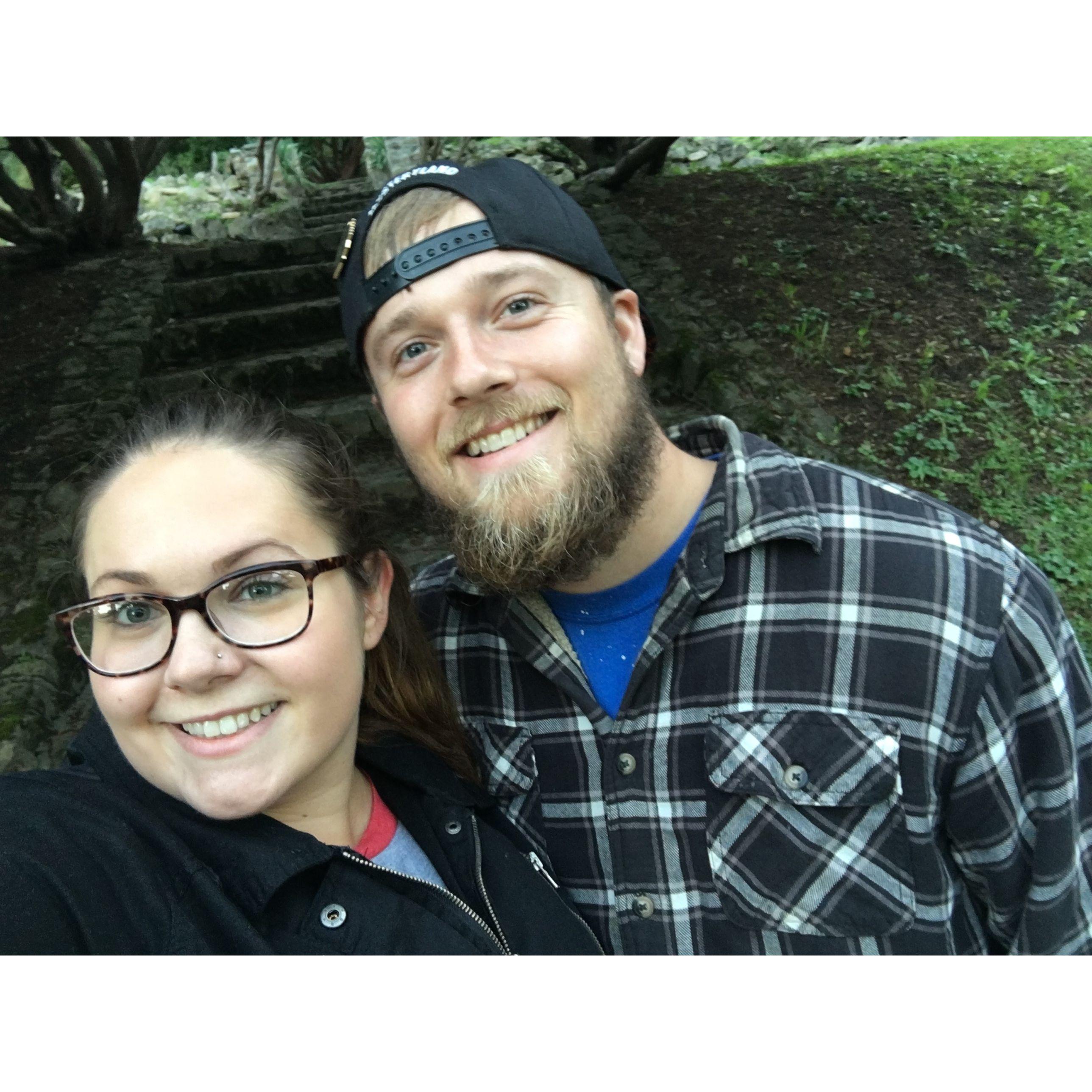 Our first walk at Ellison Park where we end up getting engaged 7 years later!