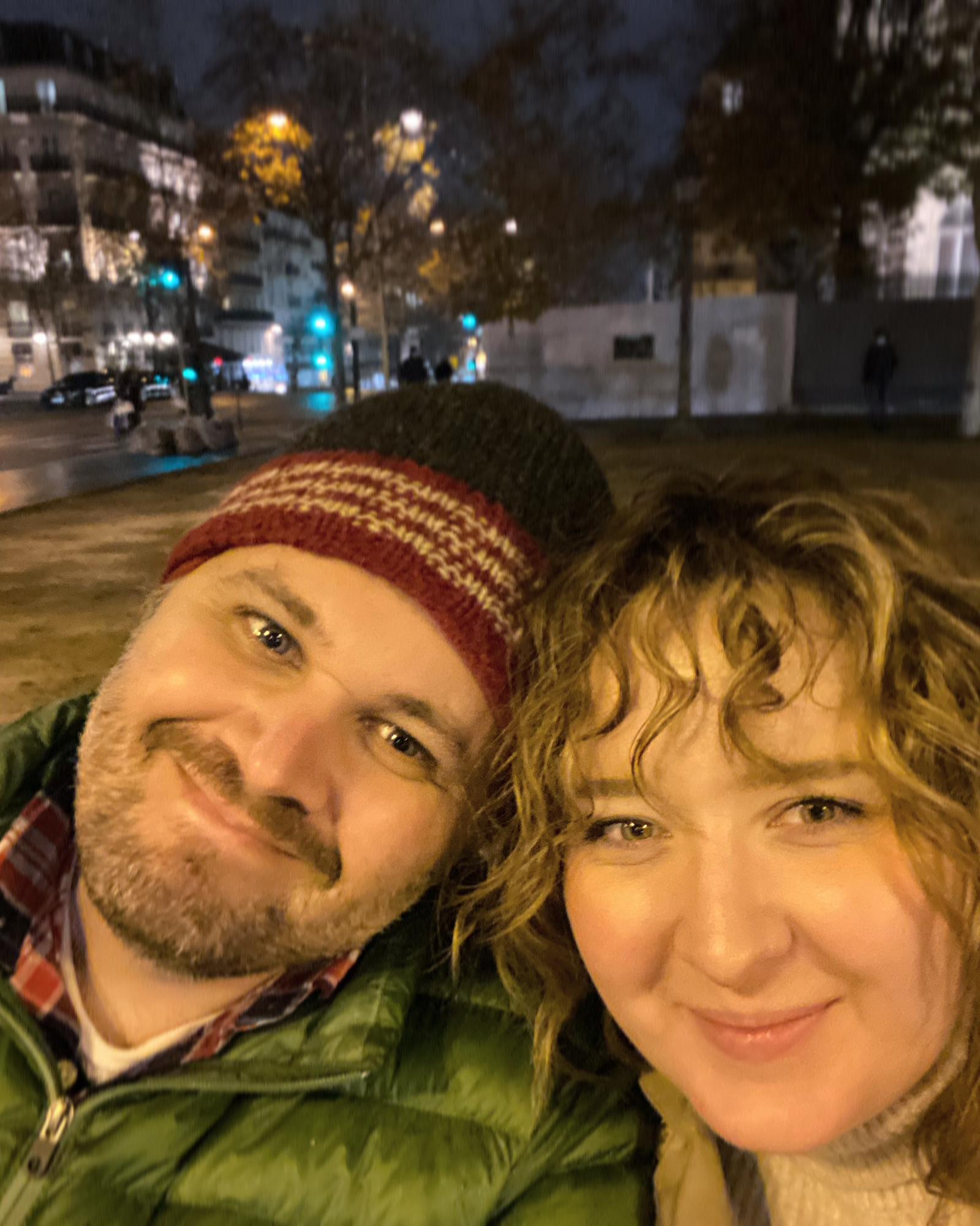 Paris, near the Arc de Triumph- November 2021.