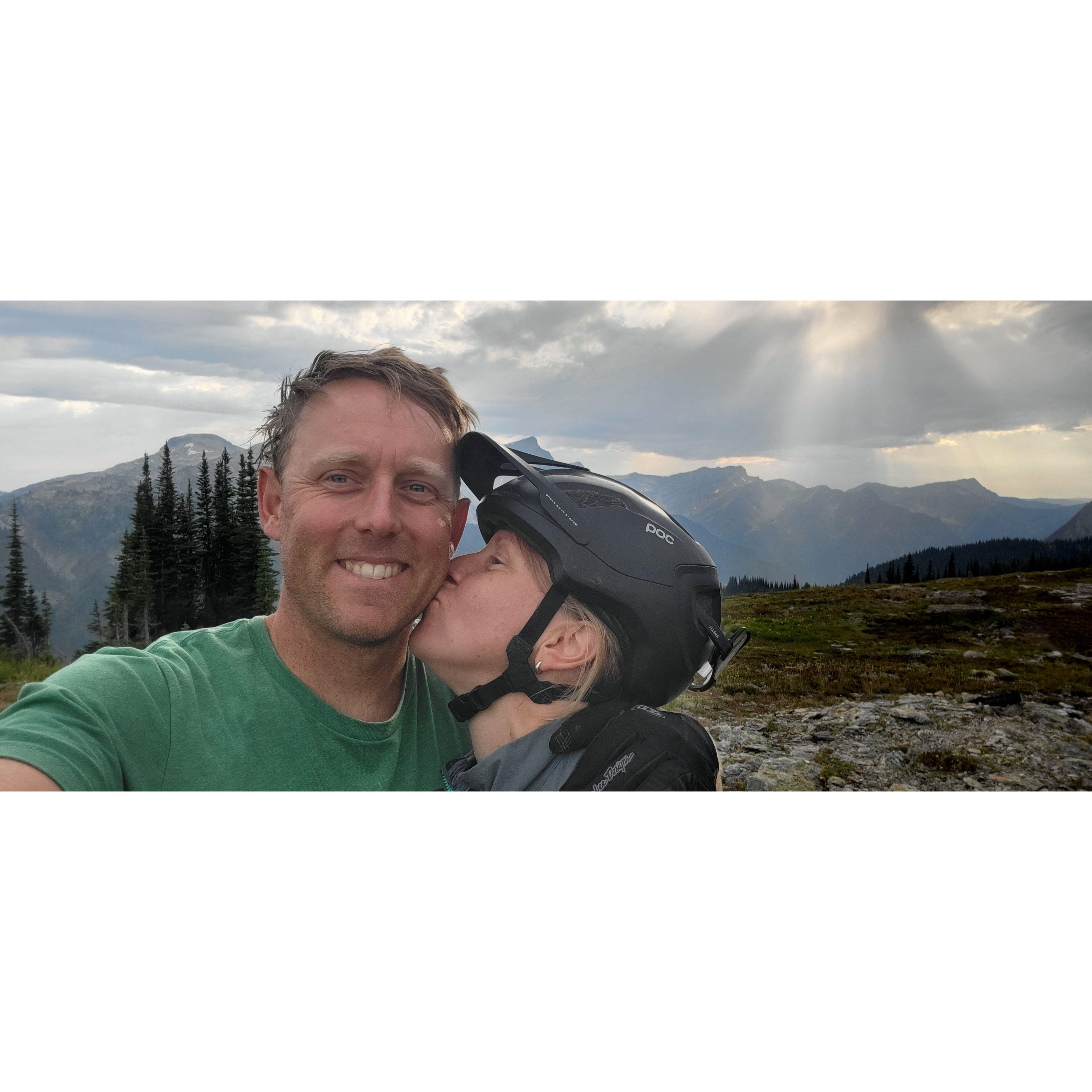 Shortly after Michael proposed!