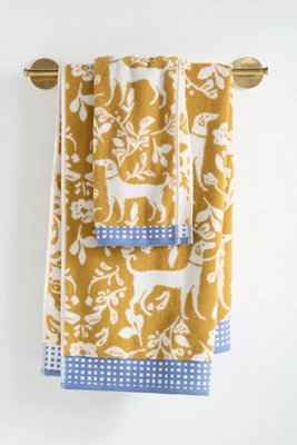 Penny Pup Cotton Woven Towel Collection