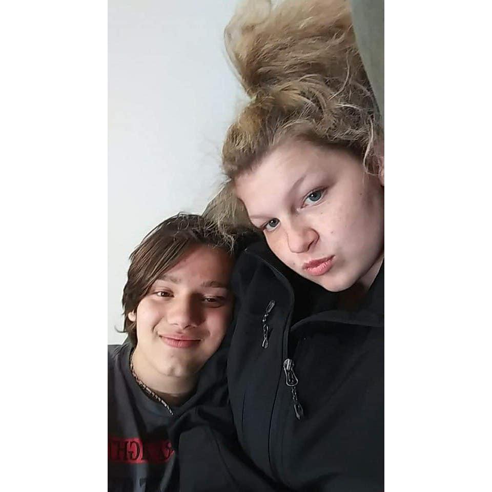 our 1st photo as a couple